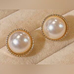 Gold&Pearl Earrings